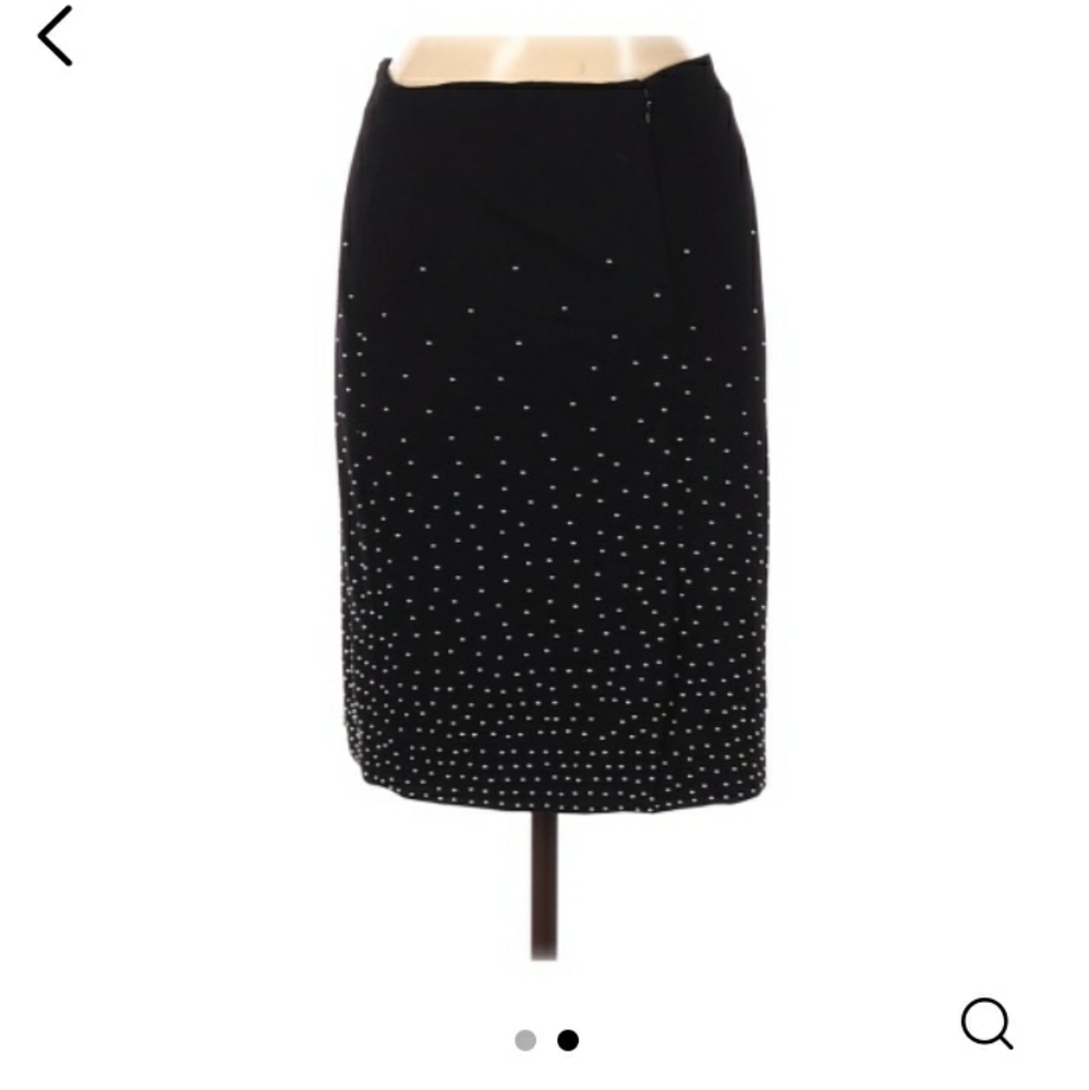 White House Black Market Studded Skirt - Picture 2 of 5